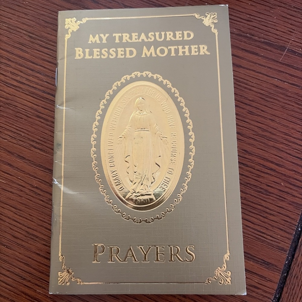 Vintage Catholic Prayer Booklet Blessed Mother Prayers Sisters of Charity Marian
